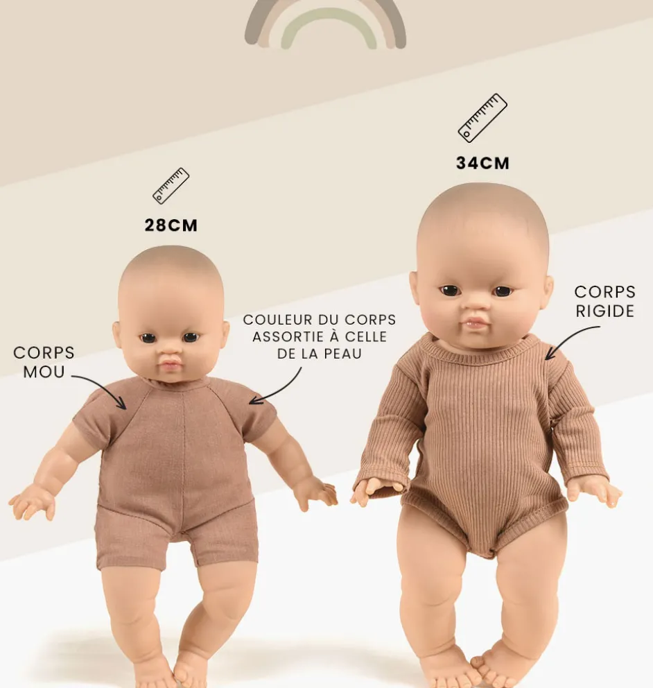 Ein Bademantel von Minikane. Entworfen und hergestellt für die Kollektion Baby