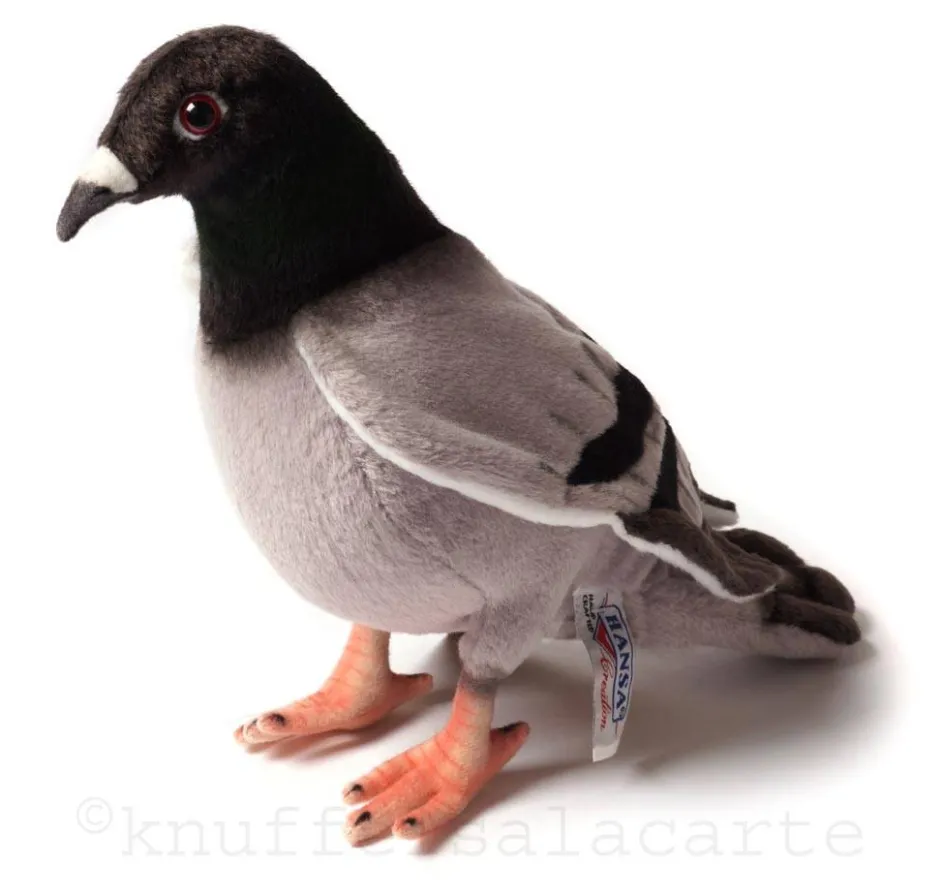 Genau wie eine echte Kuscheltaube von Hansa