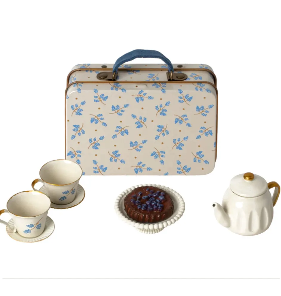 Maileg Nachmittagsleckerli Madelaine Blue / Teeservice