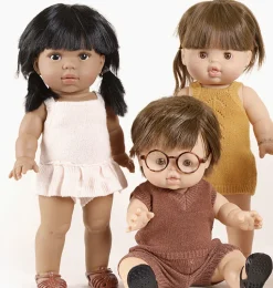 Minikane Barboteuse Orlando und Trikotcreme für Gordi-Puppen