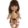 Zweiteiliges Minikane-Ensemble Mimosa für Gordi-Puppen von Paola Reina